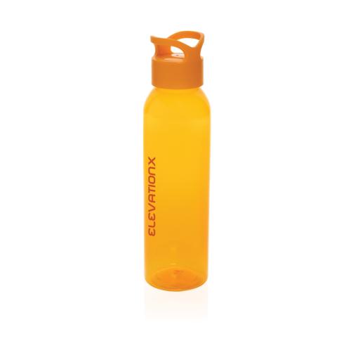 Oasis RCS recycled pet water bottle 650ml Orange