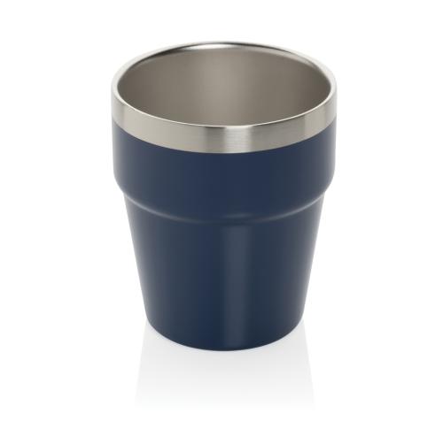 Clark RCS double wall coffee cup 300ML Navy