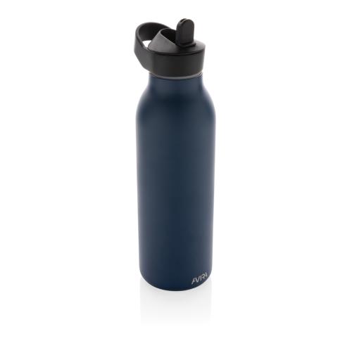 Avira Ara RCS Re-steel fliptop water bottle 500ml Navy