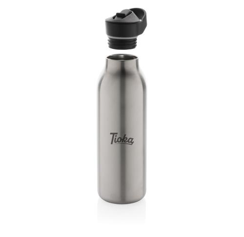 Avira Ara RCS Re-steel fliptop water bottle 500ml Silver