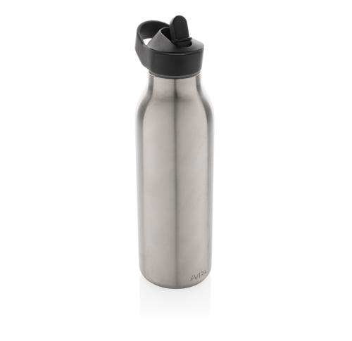 Avira Ara RCS Re-steel fliptop water bottle 500ml Silver