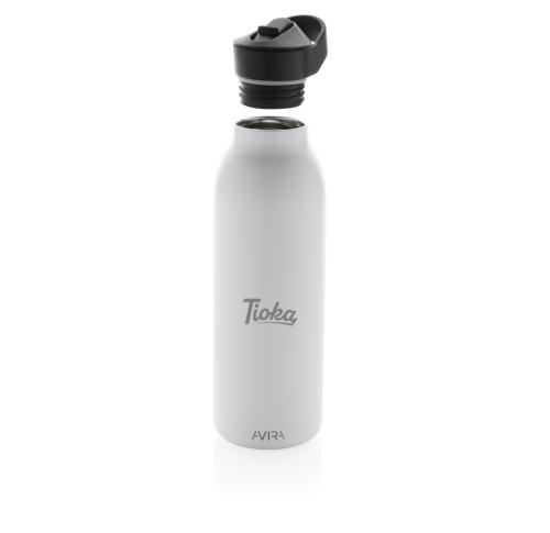 Avira Ara RCS Re-steel fliptop water bottle 500ml White