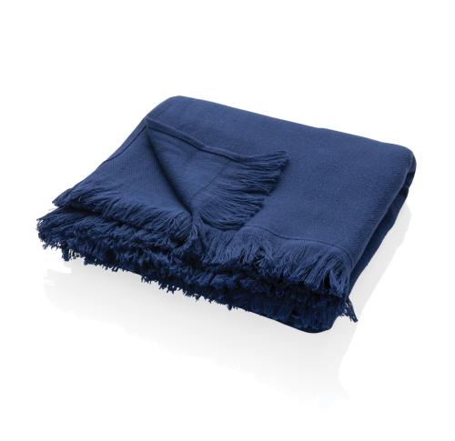 Ukiyo Keiko AWARE™ solid hammam towel 100x180cm Navy