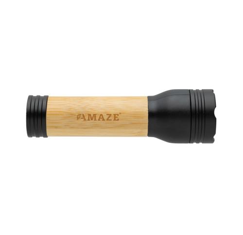 Lucid 1W RCS certified recycled plastic & bamboo torch