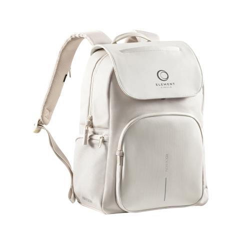 Branded Anti-Theft Soft Daypack XD Design Cream