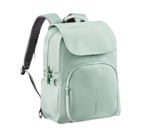 Anti-Theft Soft Daypacks Custom Logo  XD Design Mint Green