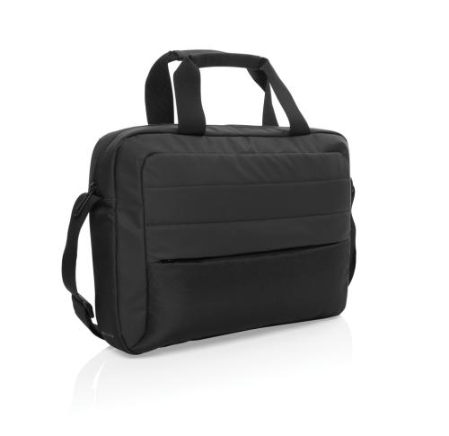 Eco Recycled RPET 15.6 Inch Laptop Bags Printed Logo Armond AWARE™ 