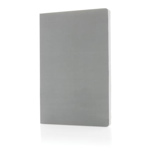Branded Softcover Stone Paper Notebooks A5 Grey