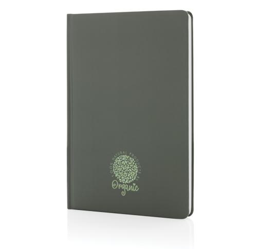 Promotional Printed A5 Impact Stone Paper Hardcover Notebooks Green