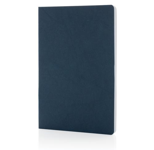 Branded Salton A5 GRS certified recycled paper notebook