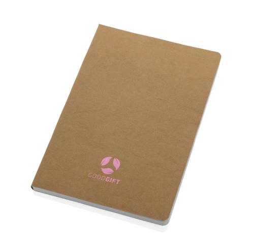 Salton A5 GRS certified recycled paper notebook