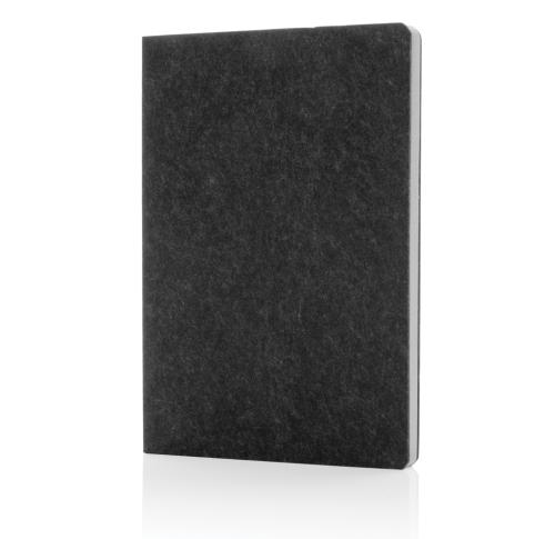 Phrase GRS certified recycled felt A5 notebook