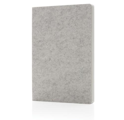 Phrase GRS certified recycled felt A5 notebook