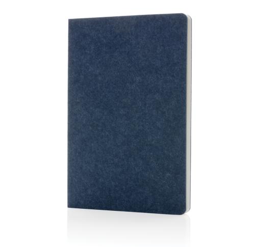 Phrase GRS certified recycled felt A5 notebook