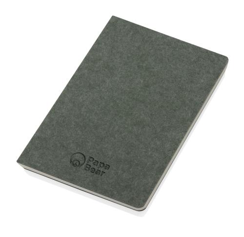 Phrase GRS certified recycled felt A5 notebook