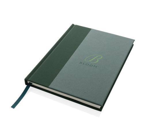 Branded Words GRS Certified RPET & Kraft A5 Notebooks Green