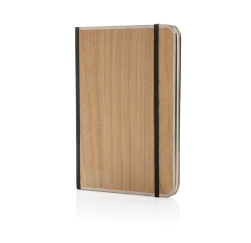 Treeline A5 wooden cover deluxe notebook