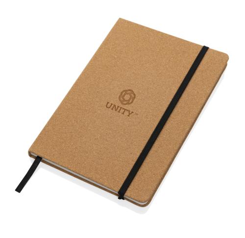 Engraved Stoneleaf A5 Cork And Stonepaper Notebooks Natural