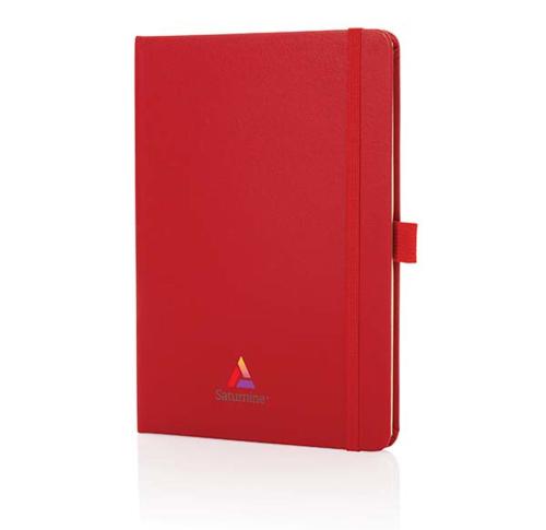 Sam A5 RCS certified bonded leather classic notebook