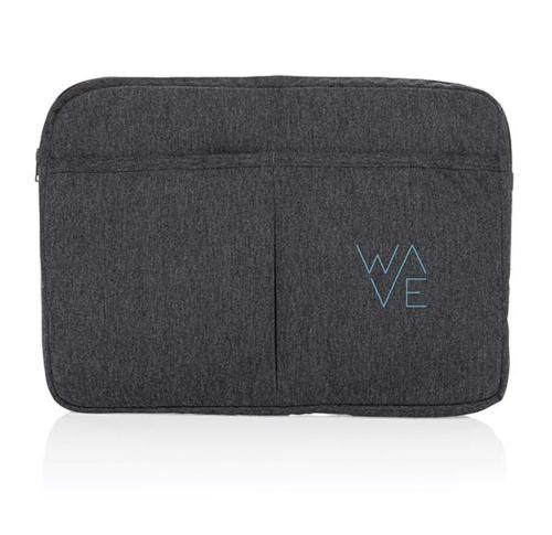 Promotional Recycled Cotton 15.6 Inch Laptop Sleeves Laluka AWARE™ Black