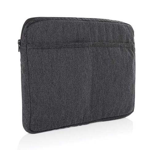 Promotional Recycled Cotton 15.6 Inch Laptop Sleeves Laluka AWARE™ Black
