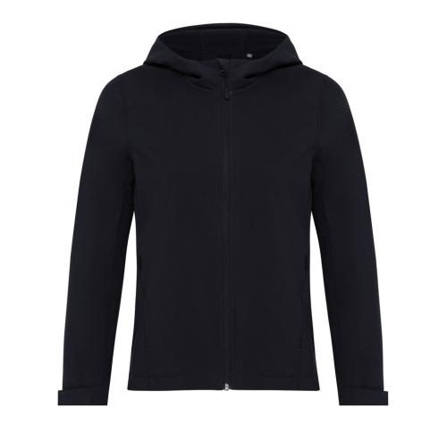 Iqoniq Makalu women recycled polyester soft shell jacket Black