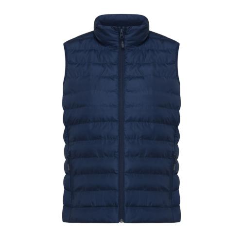 Iqoniq Meru women recycled polyester bodywarmer Navy