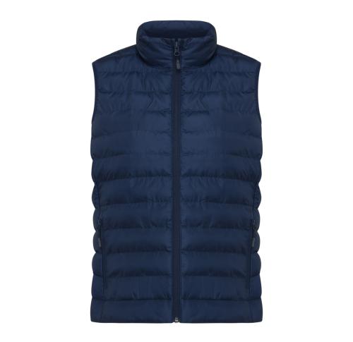 Iqoniq Meru women recycled polyester bodywarmer Navy