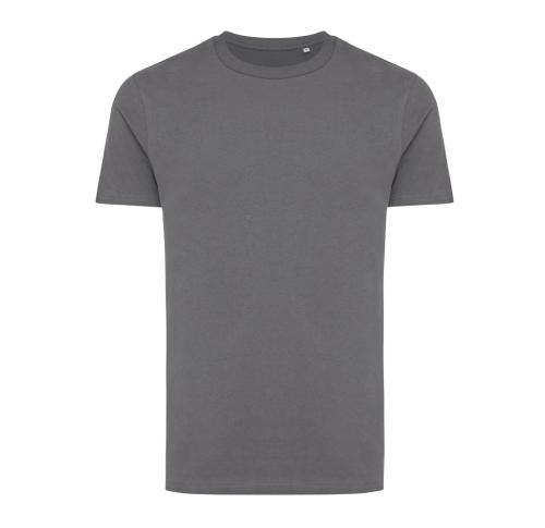 Branded Recycled Cotton T-shirt Antracite Iqoniq Bryce 