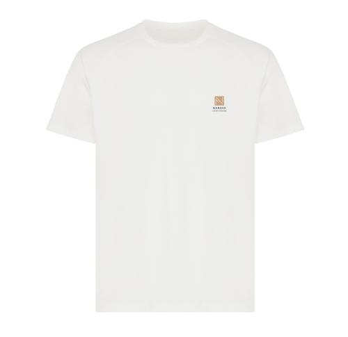 Printed Recycled Polyester Quick Dry Sport T-shirt White Iqoniq Tikal 