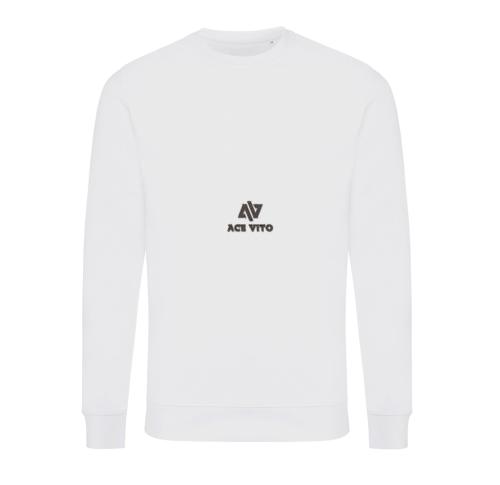 Iqoniq Zion recycled cotton crew neck White