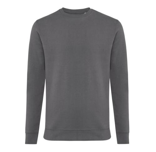 Promotional Recycled Cotton Crew Neck Sweatshirts Antrhacite Iqoniq Zion 