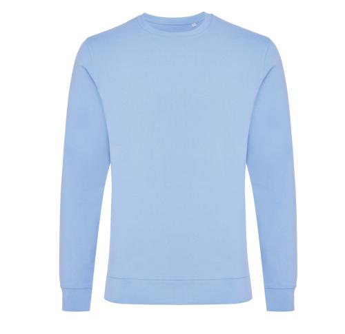 Iqoniq Zion recycled cotton crew neck Sky Blue