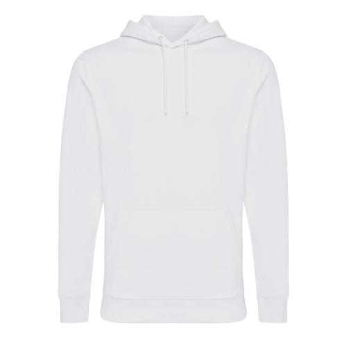 Iqoniq Jasper recycled cotton hoodie White