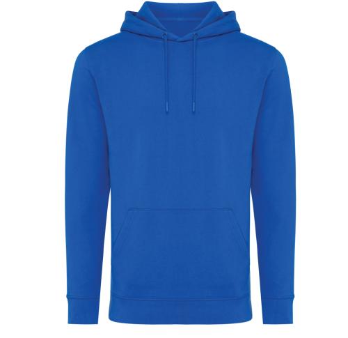Iqoniq Jasper recycled cotton hoodie Royal Blue
