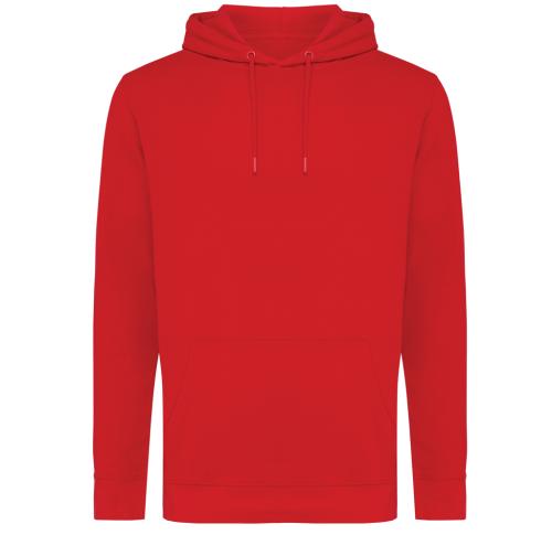 Iqoniq Jasper recycled cotton hoodie Red