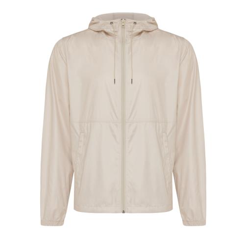 Iqoniq Logan recycled polyester lightweight jacket Beige