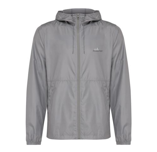Iqoniq Logan recycled polyester lightweight jacket Silver Grey