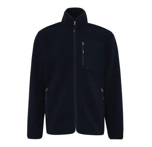 Iqoniq Diran recycled polyester pile fleece jacket Black