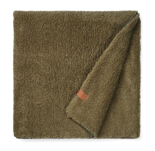 Branded Recycled Double Pile Blankets VINGA Maine GRS Green