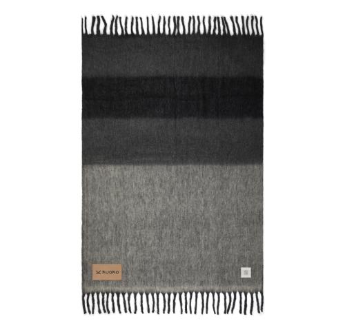Customised Wool Blend Blankets Grey Vinga Saletto Grey