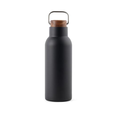 VINGA Ciro RCS recycled vacuum bottle 580ml Black