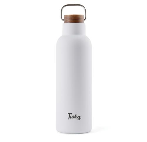 VINGA Ciro RCS recycled vacuum bottle 800ml White