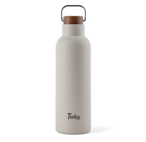 VINGA Ciro RCS recycled vacuum bottle 800ml Grey