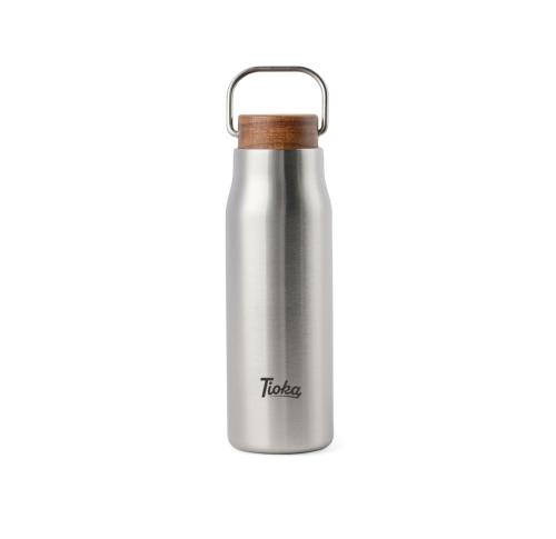 VINGA Ciro RCS recycled vacuum bottle 300ml Silver