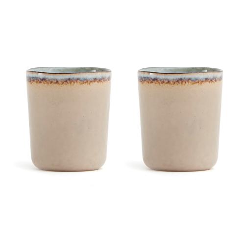 VINGA Nomimono Mug, 2 Pcs Set Beige