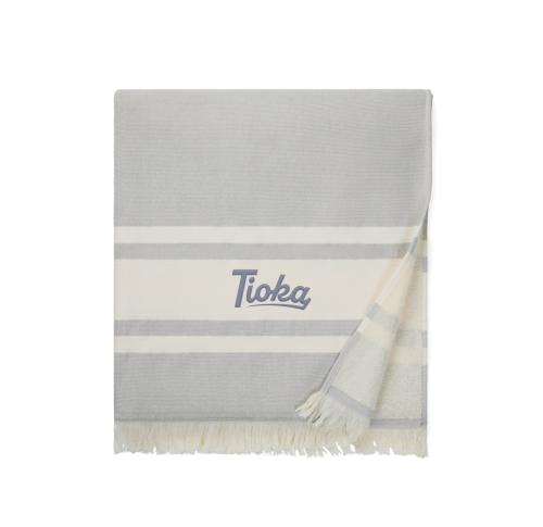 Branded Hammam Terry Beach Towels Grey VINGA Tolo 