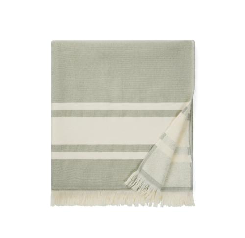 Custom Organic Hammam Terry Beach Towels Green VINGA Tolo 