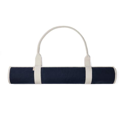 VINGA Volonne AWARE™ recycled canvas beach mat Navy