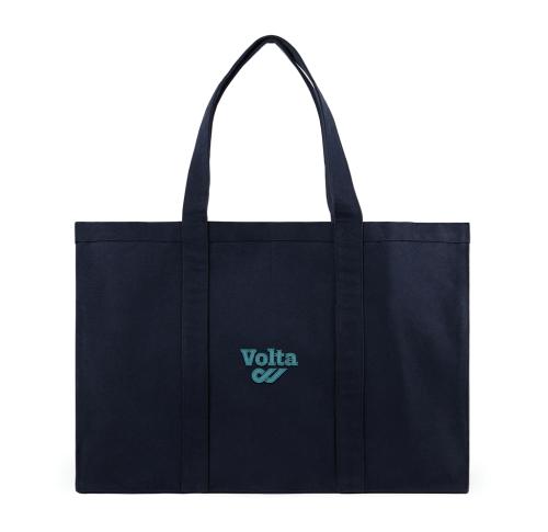 Recycled Canvas Maxi Tote Bag Navy VINGA Hilo AWARE™ 